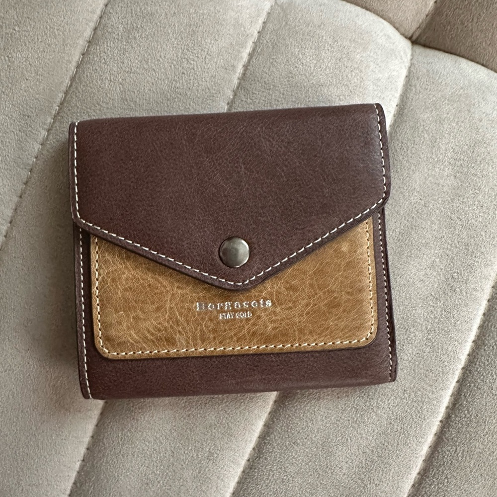 Borgasets Trifold Leather Wallet - Great Condition